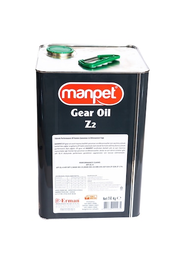 Manpet Tullia Gear Oil Şanzıman Diferansiyel Yağı EP 80 Gl-4 14 KG