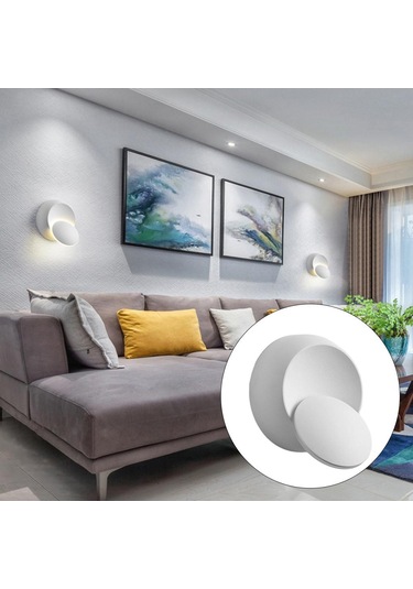 Homyl Led Duvar Modern Dekorasyon Dış Mekan Beyaz-sıcak-ışık Beyaz Sıcak Işık