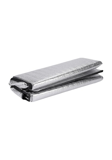 Suntek Açık Hava Kamp Matı Su Geçirmez Moda Piknik 100cmx200cm Gümüş