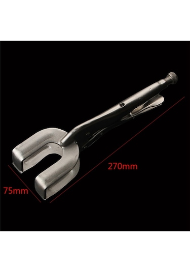 Xurunkeji 11 İnç Çelik Mengene Sabit Kaynak Plaka Kelepçesi Metal Kavramalı Kilitli Pense