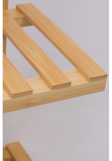 Digithome Bambu 6 Raflı Saksılık Çok Amaçlı Stand Çiçeklik Banyo Düzenleyici Havluluk Db-0025 Kahverengi