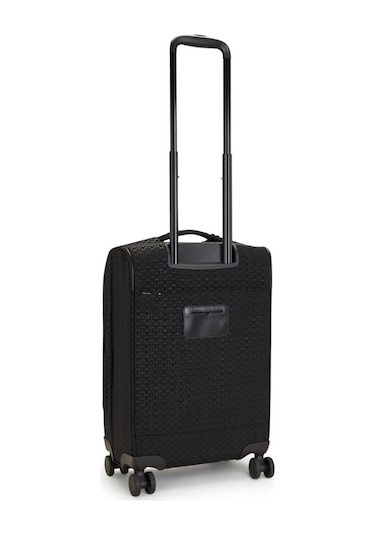 Kipling Kıplıng New Youri Spin S Küçük Boy Tekerlekli Valiz Siyah Sıgnature Emb Siyah