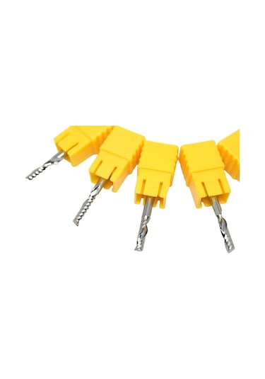 Gravür Tek Kenarlı Freze Bıçağı Spiral Akrilik Kesme 2x8mm