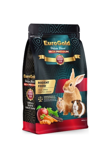 Hnrlıshp Euro-gold Deluxe Kemirgen Yemi 1000 Gr