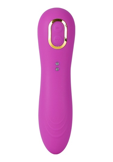 Samdoo Kadınlar İçin Silikon Vibratör - G-noktası Uyarımı Ve Klitoris Emme Fonksiyonu, 10 Titreşim + 6 Emme Modu, Su Geçirmez, Usb Şarjlı - Mor