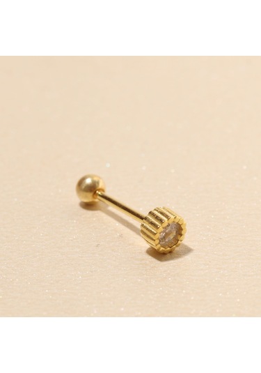 Zirkon Piercing 717121 Gold