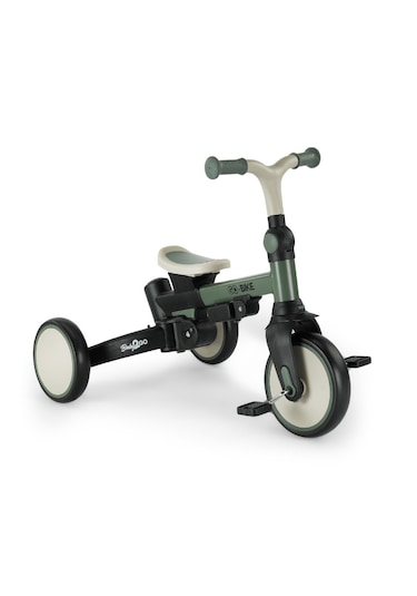 Baby2go Go Bike 6 İn 1 Üç Tekerli Katlanabilir Bisiklet Yeşil Yeşil