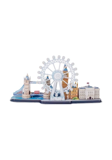 Cubicfun 3d Puzzle 107 Parça City Line London İngiltere Mc253h