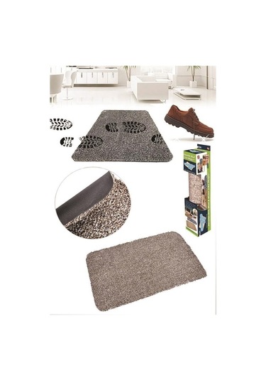 Zmc Bilişim Çamaşır Makinesinde Yıkanabilir Kir Toz Emici Mikrofiberli Paspas Çok Renkli