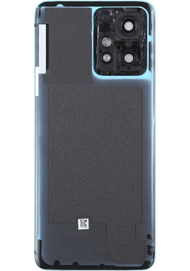 Cbtx Realme 9 Pro+ Kamera Lens Kapağı İle Pil Arka Kapağı Mavi