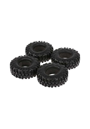 Didadodo 1/10 Ölçekli Rc Arazi Aracı İçin 4 Adet 96mm Kaya Tırmanış Lastiği - 1.9 Jant Uyumlu, Küçük Boyutlu