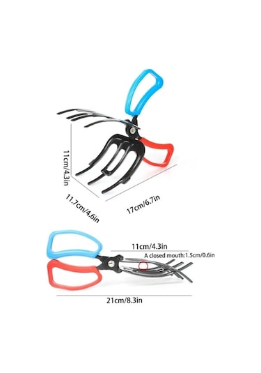 Konyax 3 Pençeli 11 Cm Balık Sabitleyici Maşa