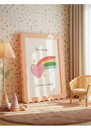 Be A Rainbow Dijital Baskı Poster V2 Çerçevesiz