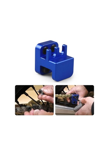 Kırmızı Profesyonel Master Link Zinciri Pres Aracı 520 525 530 Yan Plaka Motosiklet Atv Dırt Bıke