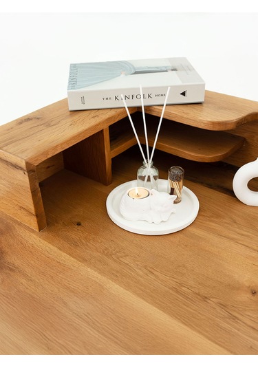 Elas Model Çalışma Masası Meşe