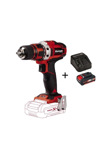 Einhell TE-CD 18/40 Li 1x2.0 Ah Starter Kit )18 V Akülü Vidalama Matkap + Akü ve Şarj Ünitesi