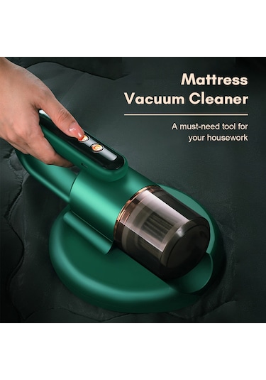 Reedark Toz Akarı Temizleyici 5000pa Emiş Gücü Hepa Filtreli Kablosuz Yatak Şiltesi Vakum Makinesi