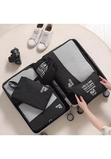 Family Co. Bagaj İçin Seyahat Düzenleyici 242661297 Siyah