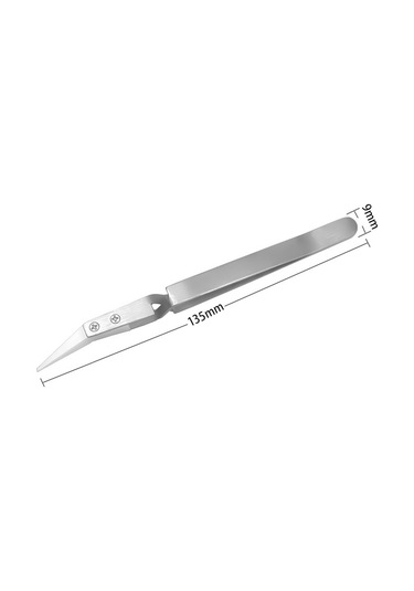 Homyl Cımbız Isıya Dayanıklı El Seramik Sivri Paslanmaz Stil B