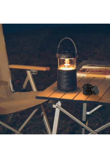 Kangvka Kamp İçin Ultra Hafif Alüminyum Alkol Ocağı - Isı Verimliliği Artırılmış Siyah Mini Füme, Hwl-34b Yükseltilmiş Versiyon Siyah