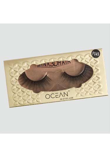 Ocean 3d Takma Kirpik F049-siyah N145