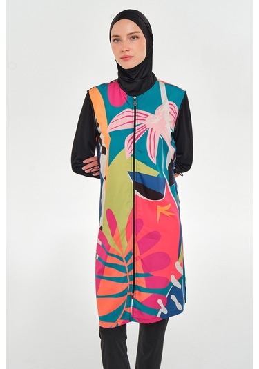 Tam Kapalı Tesettür Mayo 3307 Siyah Siyah02 Siyah