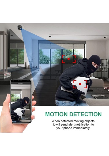 Fs 4k Hd 1080p Taşınabilir Küçük Ev Dadı Kamerası, Hareket