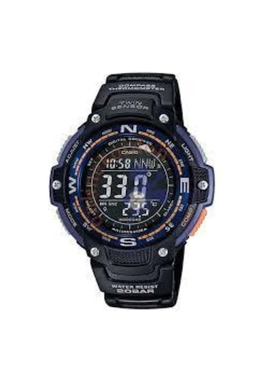 Casio Sgw100 Uyumlu Siyah Silikon Saat Kordonu