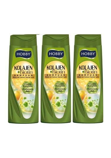 Hobby Kolajen & Biotin Şampuan 3 x 480 ML