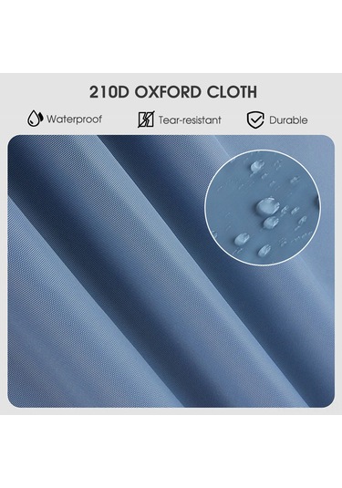 Lemestar Dış Mekan Kampı İçin Su Geçirmez, Nem Engelleyici Ve Dayanıklı 210d Oxford Dokulu Dörtgen S Boy 1-2 Kişilik Hafif Çadır Altı Bez - Topaklanabilir Taşıma Çantası İle Çok Renkli