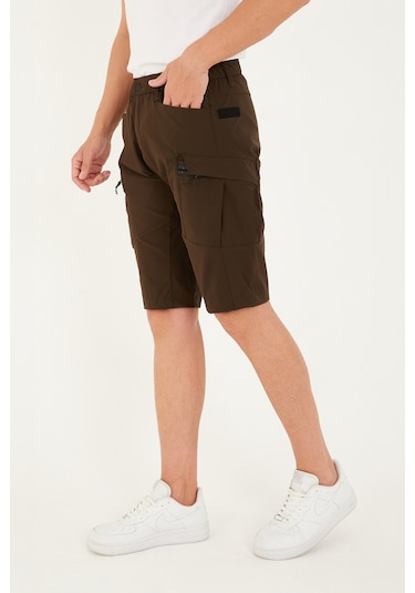 Camp Scoutland Camp725 Outdoor Tactical Su İticili Yazlık Erkek Taktik Şort Haki