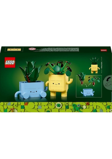 LEGO® Botanicals Mutlu Bitkiler 10349 - 9 Yaş ve Üzeri Çocuklar için Dekoratif Çiçek Yapım Seti (217 Parça)