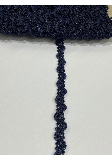 Dekoratif Sutaşı Şerit / Seccade Bohça Harcı /20 Metre Lacivert
