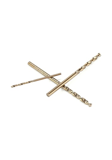 Kangvka Paslanmaz Çelik Delme İçin Titanyum Kaplı Hss Metal Matkap Uçları 10 Parça Set