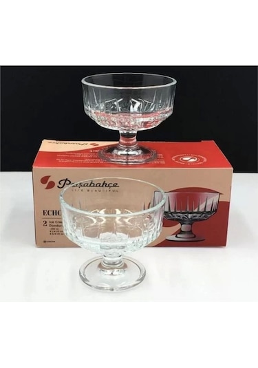 Paşabahçe 51769 Echo Dondurmalık Kase 250cc 2 Li