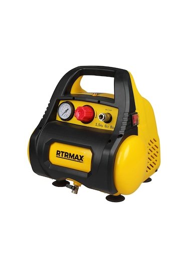 Rtrmax RTM720 Yağsız Hava Kompresörü 6 Lt 1.5 Hp / 1.1 Kw 8 Bar