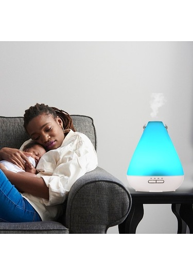 Moly Yunboo Beyaz Usb Nemlendirici Aromaterapi Makinesi 180ml 7 Renkli Led Ev/ofis Yym806m