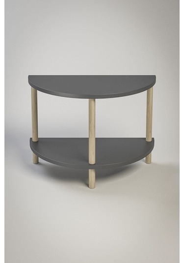 Yarım Daire Orta Sehpa Ahşap Ayaklı Sehpa Iki Raflı Sehpa Dekoratif Sehpa Gazetelikli- Antrasit Antrasit Yarım Daire Orta Sehpa Ahşap Ayaklı Sehpa Iki Raflı Sehpa Dekoratif Sehpa Gazetelikli- Antrasit Antrasit