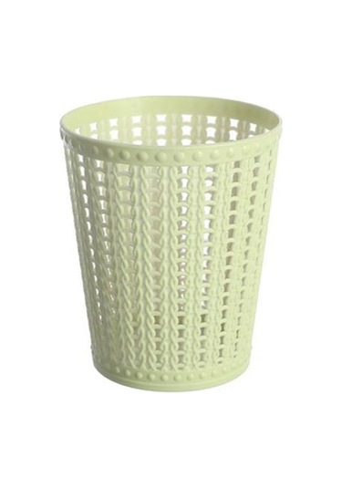 Yeşil Masaüstü Mini Içi Boş Çöp Kutusu Çöp Sepeti Mutfak Oturma Odası Yatak Odası Çöp Kovası