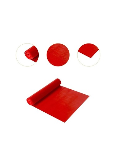 Pazly Kırmızı Kırmızı Jimnastik İçin Homyl Esneme Egzersiz Direnç Dans Bandı Ee Kırmızı