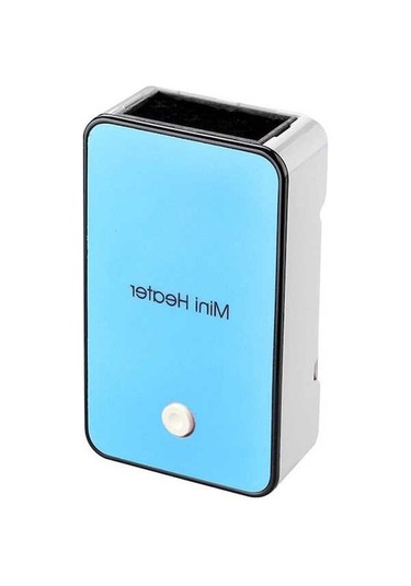 Pazly T Taşınabilir Mini Elektrikli Isıtıcı - Sessiz, Hızlı Isıtma, Ptc Seramik Teknolojisi İle Ofis/ev İçin Pembe/siye/mavi 7,4x3,5x12,6 Cm