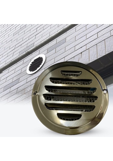 Homyl Ev Duvar Için Panjurlu Izgara Kapağı Havalandırma 80mm