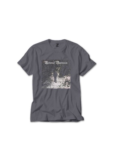 Nocturnal Depression Four Seasons Gri Tişört Gri