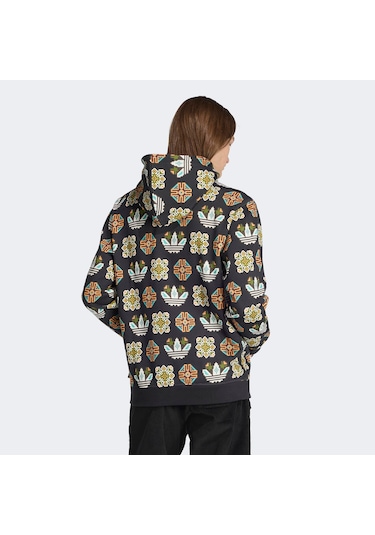 adidas Graphic Lo Hd Erkek Siyah Sweatshirt Jw1085  Siyah