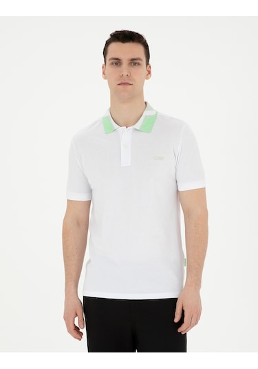 Pierre Cardin Erkek Beyaz Tişört 50285222-vr013 Beyaz
