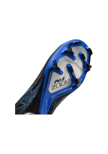 Nike Zoom Superfly 9 Elite Fg Çoraplı Erkek Profesyonel Krampon Siyah-mavi Siyah - Mavi