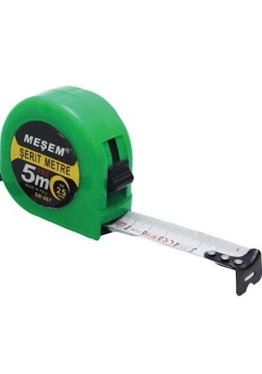 Meşem Şerit Metre 5mt 25mm