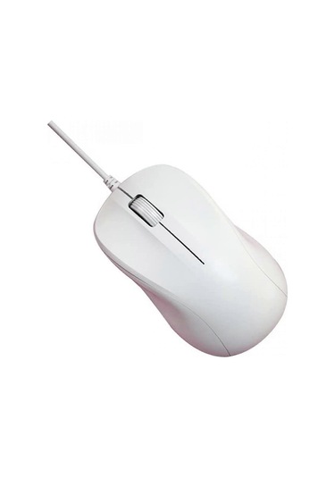 Dizüstü Bilgisayar, Masaüstü Bilgisayar Faresi Ve Usb Fare İçin Sessiz Kablolu Fare, Saf Beyaz