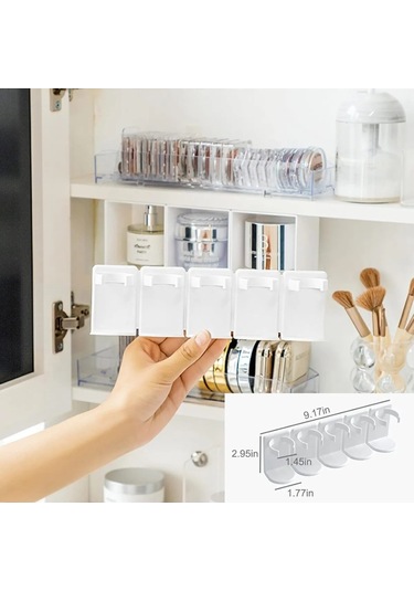 Kendinden Yapışkanlı Baharatlık, Sabunluk Ve Fırçalara Uygun Duvar Rafı Diğer