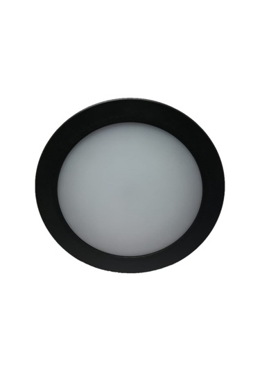 Sıva Üstü Siyah Gövde 24w Yuvarlak Led Panel Gunışığı Işık Braytron Siyah